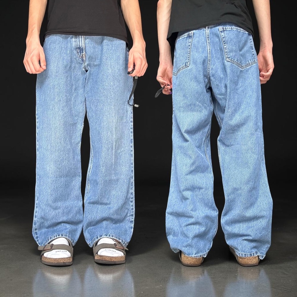 Vintage 2000s Arizona Mens Baggy Loose Fit Denim Jeans